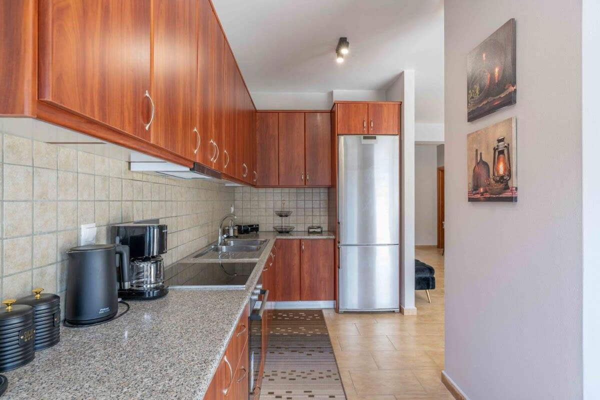 Sitia Panoramic Penthouse - Close To Sandy Beach - Private Parking Zewnętrze zdjęcie