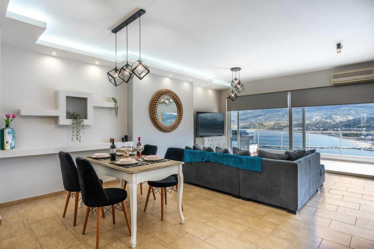 Sitia Panoramic Penthouse - Close To Sandy Beach - Private Parking Zewnętrze zdjęcie